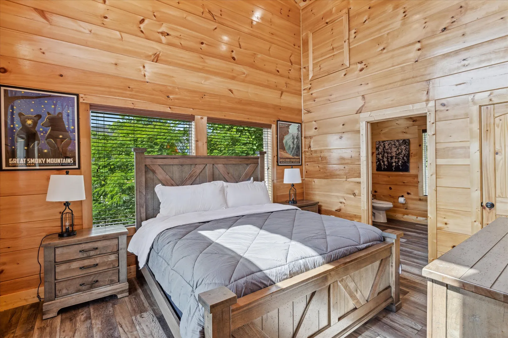 Main Level Master Bedroom