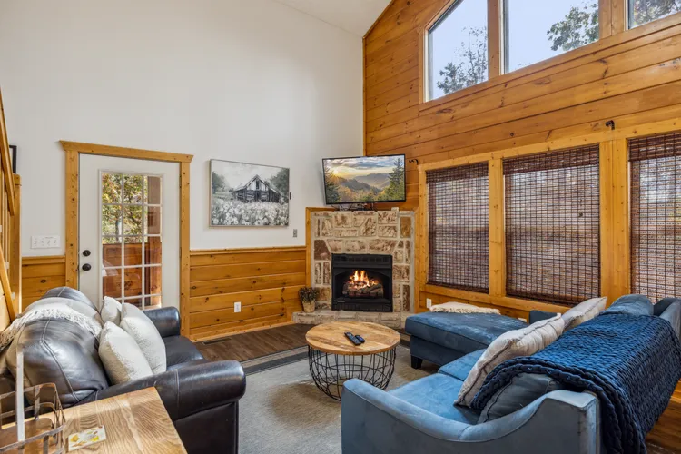 Gas Buring Fireplace