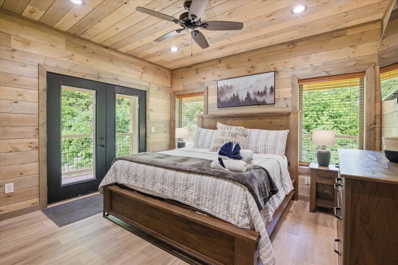 Main Level Master Bedroom